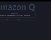 Q Chat Welcome Screen